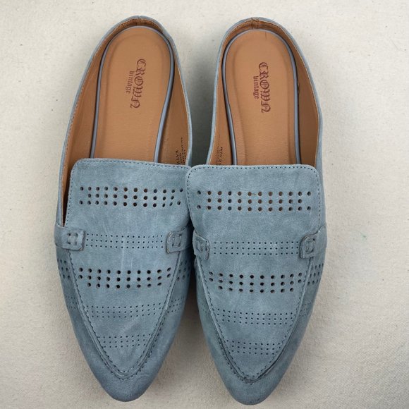 Crown Vintage Katrine Slip on Mule Sz 9.5 - Picture 1 of 4